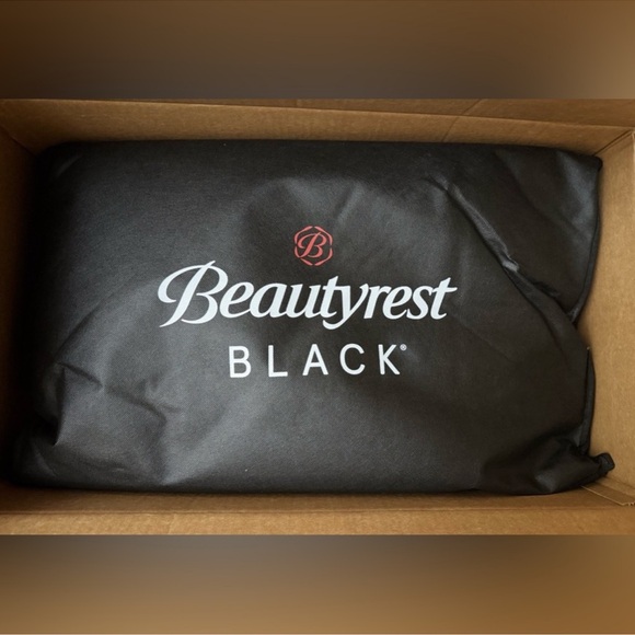 🎉LAST CHANCE🎉Beautyrest Black Luxury Goose Down And Feather Pillow - Picture 8 of 10
